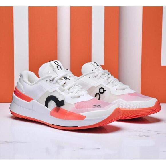 Shoes - $219 On Women's Tennis Shoes THE RGER Pro 2 3we10330256 White / Flame Size 9